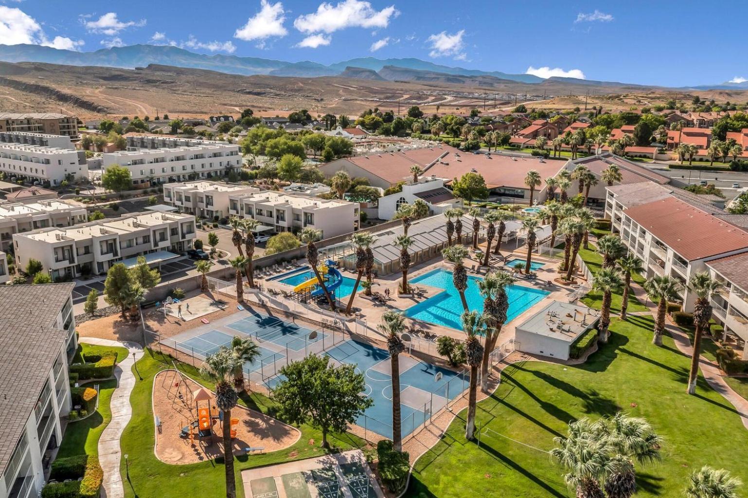 Modern Resort Condo - Pools, Courts & Scenic Views St. George Bagian luar foto